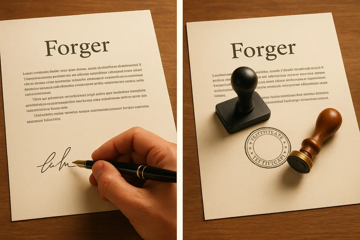 Office desk with legal documents and justice scale representing legal services